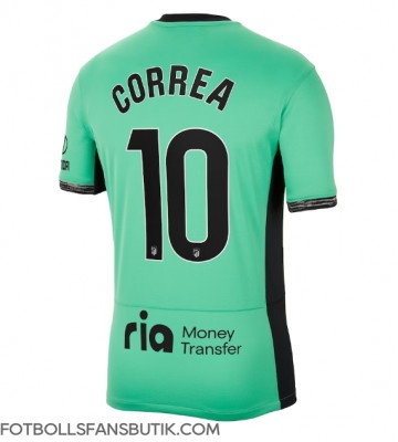 Atletico Madrid Angel Correa #10 Replika Tredje Tröja 2023-24 Kortärmad